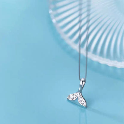 Mermaid Tail S925 Sterling Silver Necklace