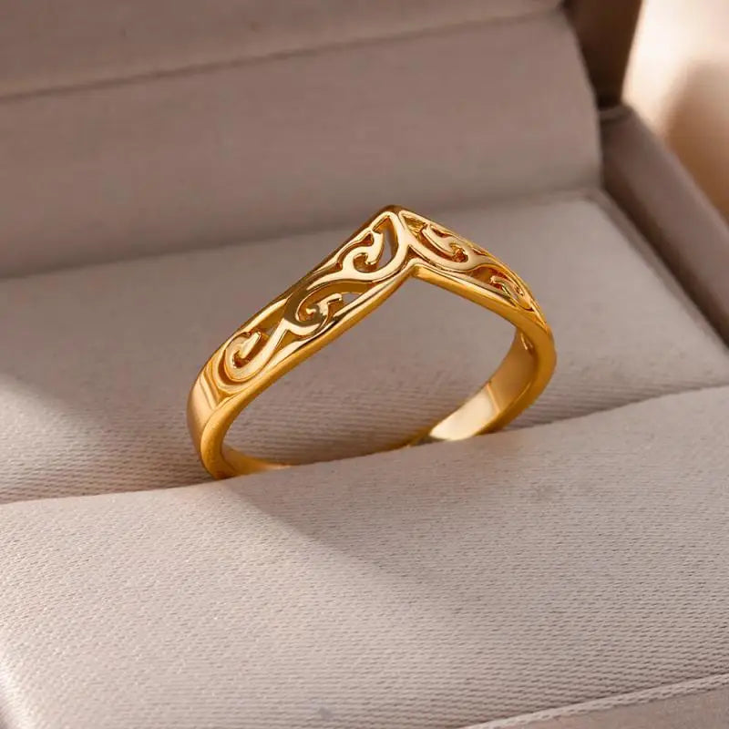 Stainless Steel Rings for Women Free Shipping Gift