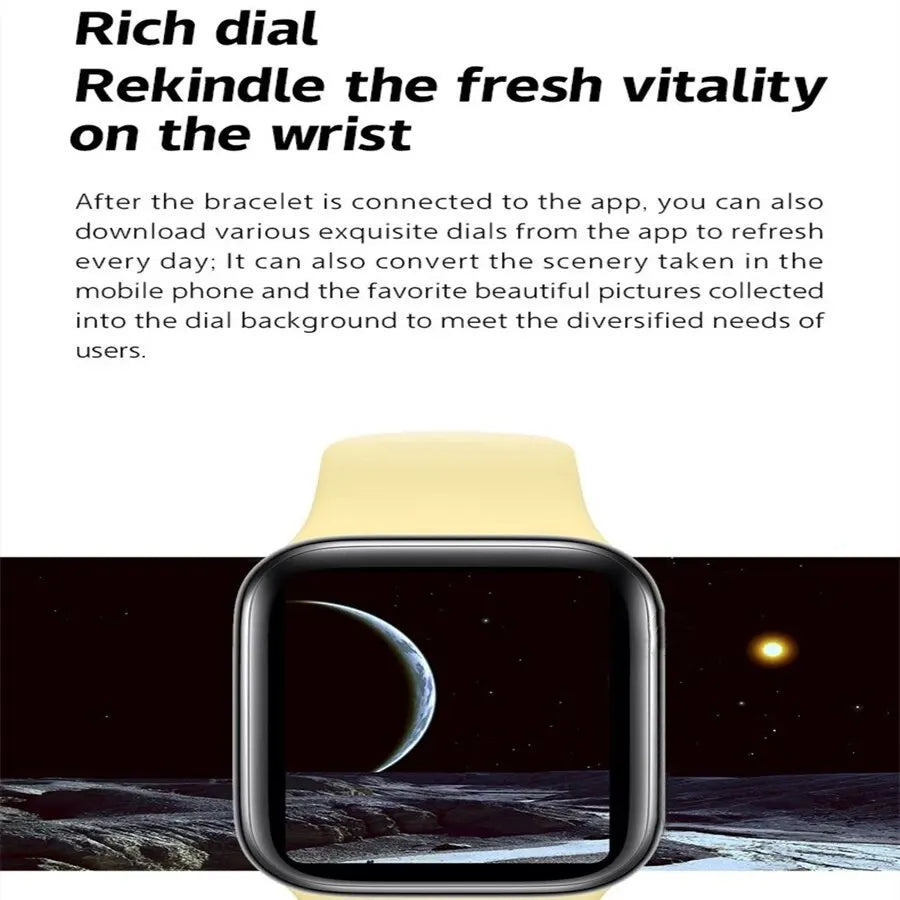 Smartwatch Women Men Gift 2024 New Clock