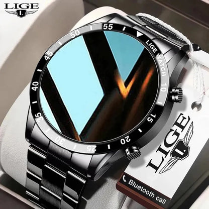 LIGE 2024 Smart Watch Waterproof +Box