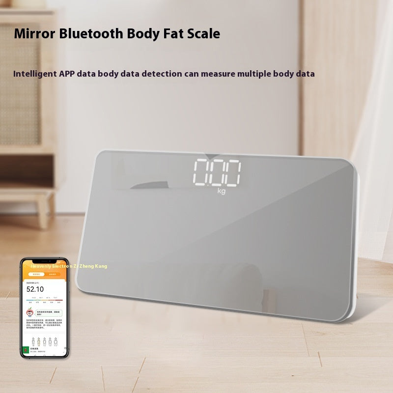 Mirror Mini Electronic Scale Body Scale LED Screen